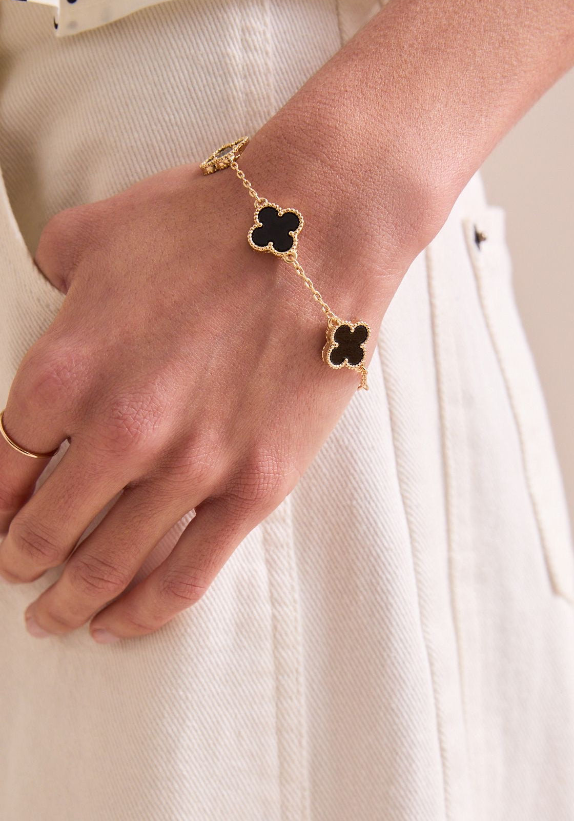 Vintage Alhambra bracelet, 5 motifs