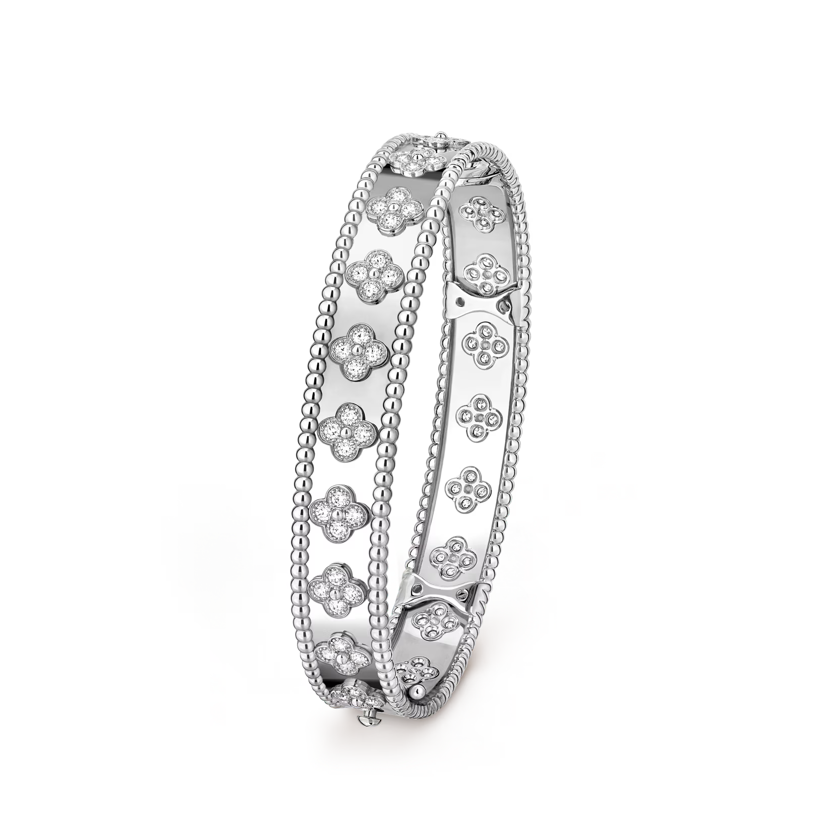 Perlée clovers bracelet, medium model
